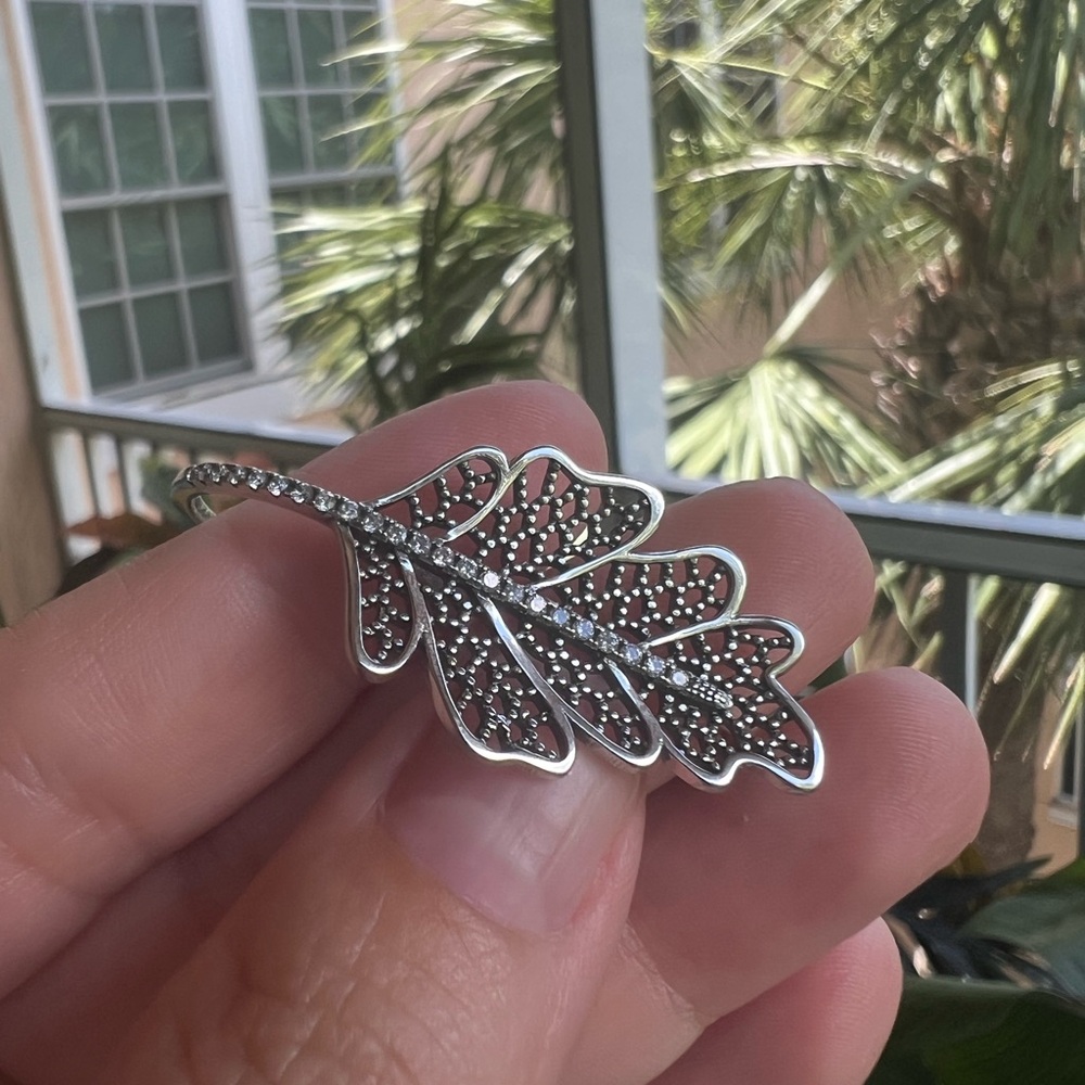 Oak Leaf Double Ring - Various Sizes - image 2